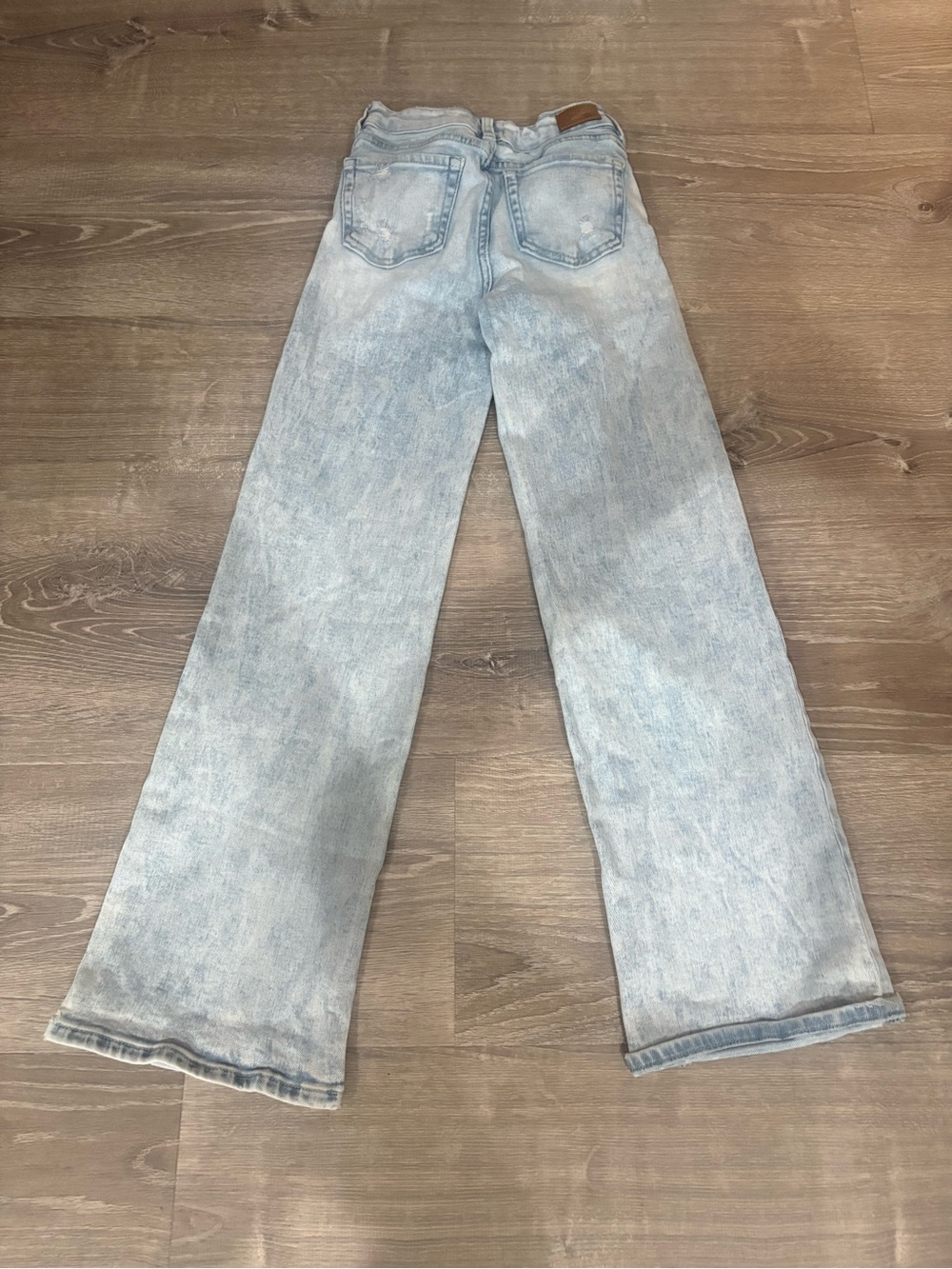 BKE Light Blue Wide Leg Kids Jeans - Picture 2 of 4